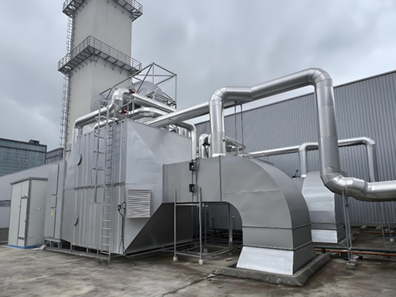 深圳開沃汽車涂裝有機(jī)廢氣處理工程